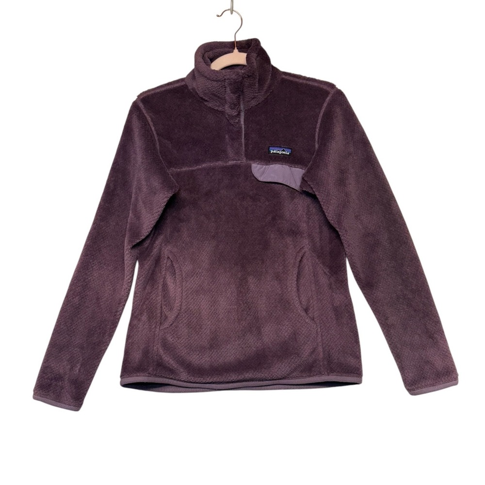 Patagonia Snap-T Fleece Pullover Womens XS Purple 25442 SP15 High Pile